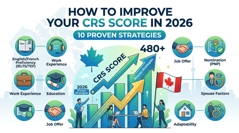 How to Improve Your CRS Score in 2026: 10 Proven Strategies