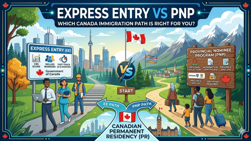 Express Entry vs PNP: Which Canada Immigration Path is Right for You?