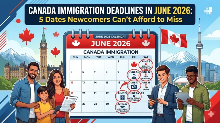 Canada Immigration Deadlines in June 2026: 5 Dates Newcomers Can’t Afford to Miss