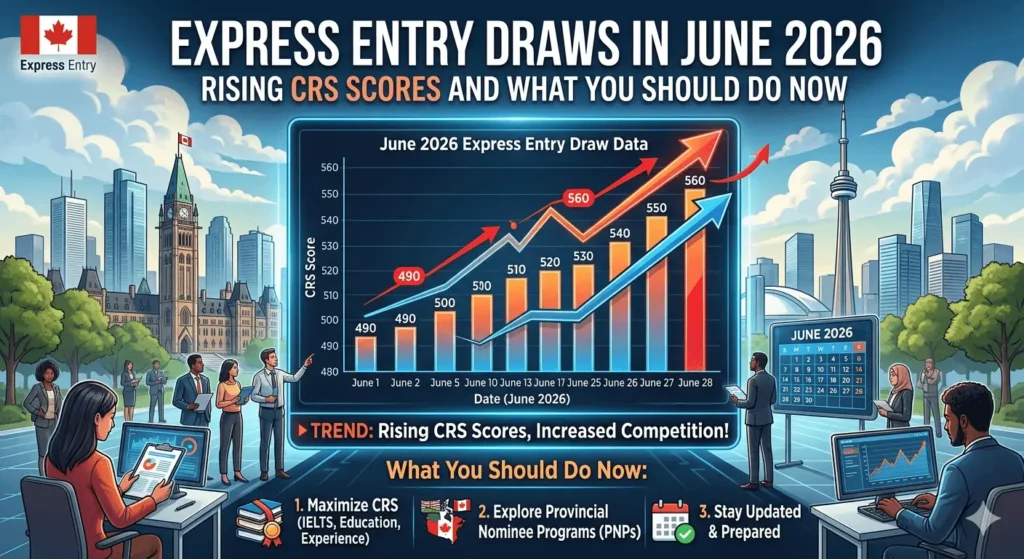 Express Entry Draws in June 2026